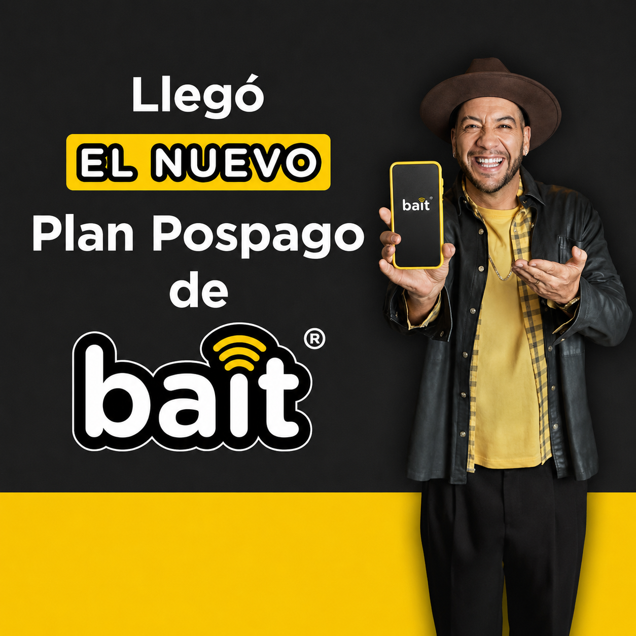 Anuncio BAIT: llegó el nuevo plan pospago